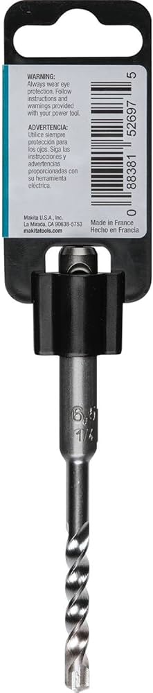 MAK SDS-PLUS 1/4"X4"   Carbide Drill Bit